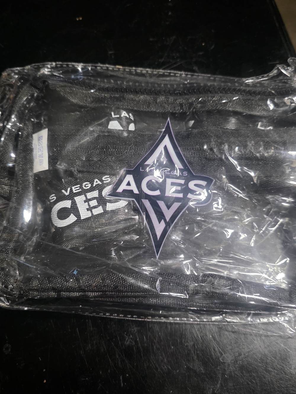 Official Las Vegas Aces Clear Belt Bag - 5/23/2026 Championship Banner Night SGA